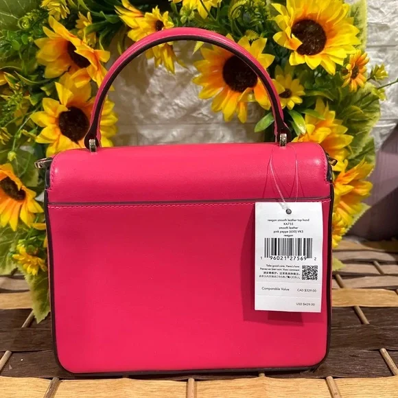 Kate Spade Vibrant Pink Crossbody Bag - Picture 2 of 5